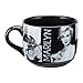 Vandor Marilyn Monroe 20 Ounce Ceramic Soup Mug, Black/White
