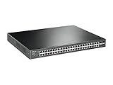 TP-Link T1600G-52PS JetStream 48-Port Gigabit Smart PoE+ Switch with 4 SFP Slots