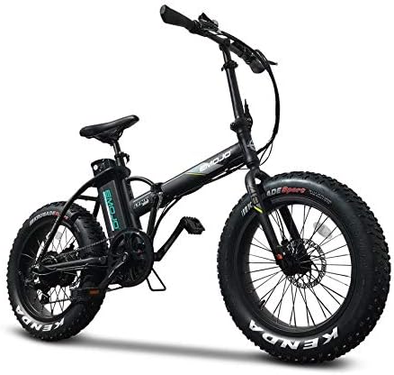 Emojo Lynx Pro Best Folding Electric Bike Bicycle 500W 48V 20" X 4.0" Fat Tire