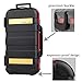 Camera Battery and Memory Card Storage Case, SD CF Memory Cards Holder Case, Waterproof & Shockproof Plastic Tank Organizer for Nikon, Canon Camera Batteries, Good for Outdoor Travel Use