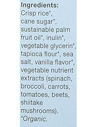 Hecho Buena – Crujiente cuadrados orgánico de vainilla, 1, 1