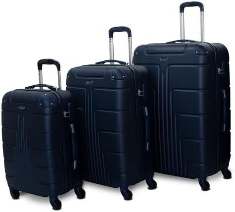 Senator Hard Shell Luggage Set 3-Piece Suit Case on Wheels for - Main Image