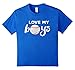 Love My Boys Baseball Mom & Dad T-Shirt