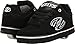 Heelys Boys' Motion Plus Sneaker, Black/White, 5 M US Big Kid