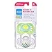 MAM Trends Pacifier (2 Pack, 1 Sterilizing Pacifier Case), Pacifiers 6 Plus Months, Unisex Baby Pacifiers, Best Pacifiers for Breastfed Babies, Sterilizing Storage Case