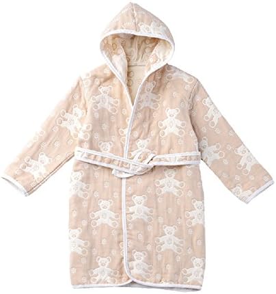 100% Organic Cotton Boys' and Girls' Bath Robe
