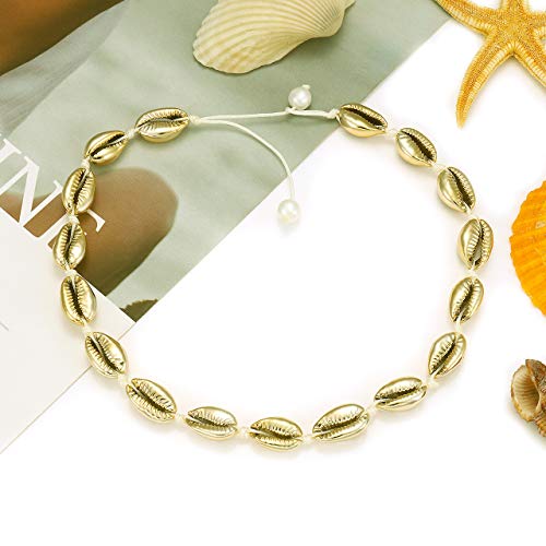 5 HSWE+Necklace+Gold+Plated+Adjustable+Handmade