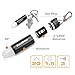 EverBrite Mini Bullet LED Keychain Flashlight Magnetic Control Switch Key Ring Torch Light For Daily Carry Emergency Battery Included