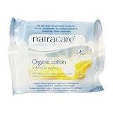 Natracare Organic Cotton Intimate Wipes - 3 Packs of 12