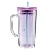 Bubba Envy Double Wall Insulated Straw Tumbler with Handle, 32 oz, Purple/Blue