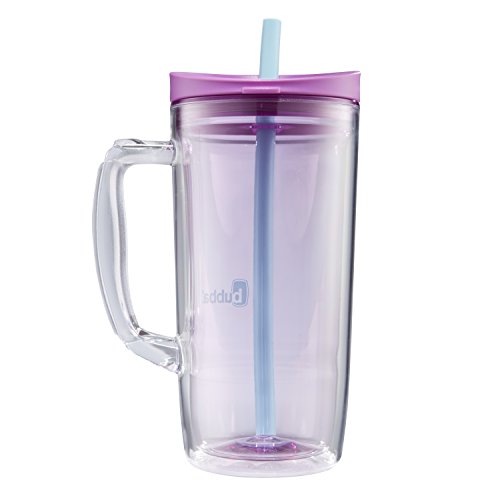Bubba Envy Double Wall Insulated Straw Tumbler with Handle, 32 oz, Purple/Blue - Thumbnail 6