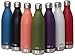MIRA 25 oz Insulated Water Bottle - Stainless Steel Cola Shape Thermo - Double Wall Hot & Cold Flask (24Hr Cold/12Hr Hot) - Olive Green