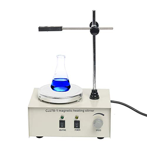 SYLPHID 110V/50Hz 78-1 Magnetic Stirrer Heating Mixer Hot Plate Magnetic Stirrer Machine 1000ML - Thumbnail 7