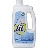 Fit Organic Free and Clear Automatic Dishwasher Gel, 42 fl oz