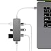Purgo USB C Hub for MacBook Air 2018, MacBook Pro, MacBook 12 Inch, Aluminum Multi-Port Adapter Type-C Hub with 4K HDMI, 3 USB 3.0 Ports, SD/Micro Card Readers and Type-C Charging Port (Space Grey)