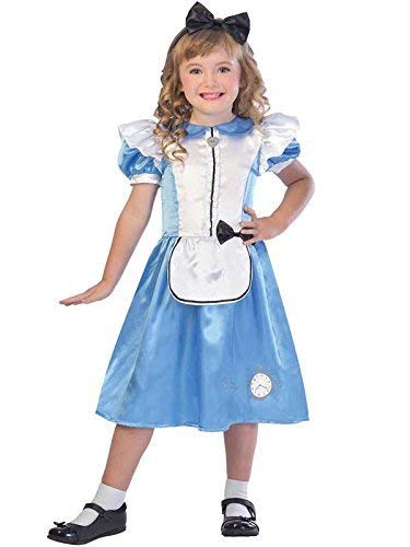 amscan (PKT) (9903218) Child Girls Alice Costume (9-10yr)