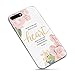 iPhone 6 6s Bible Verses Quote Case- Christian Bible Verses Inspirational Pink Floral Proverbs 3:5 Trust in the Lord with all your heart Soft Rubber iPhone 6 6s Case(4.7