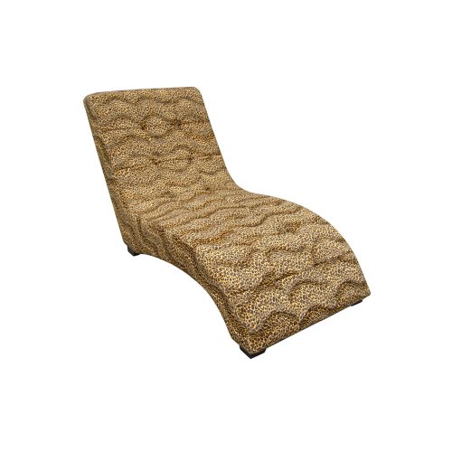 ORE InternationalA Modern Chaise, Leopard