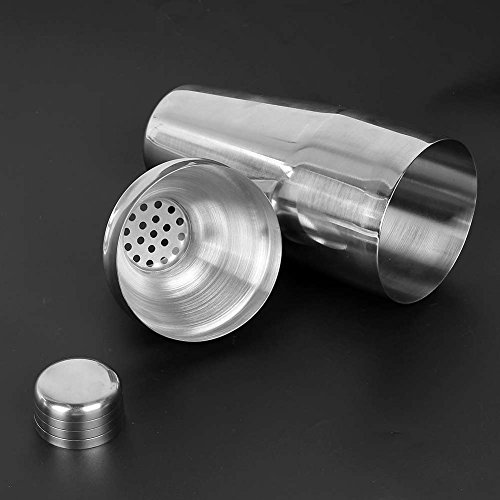 750ML Cocktail shaker ,INorton Stainless Steel Cocktail Bartender Shaker ,Professional Bartender Wine Tools Barware Tools milky tea Tools - Thumbnail 7