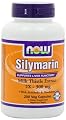 NOW Foods Silymarin/Milk Thistle Extract 2X - 300Mg, 600 Vcaps Pack (s7qln1)