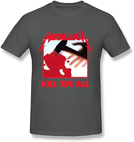 Dlaqdgog Men's Metallica Kill 'Em All Short Sleeve T-Shirt Shirt