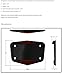 Vololights Motorcycle Brake Lights Indicates Braking from Engine Braking and Downshifting, Easy 5 Minute Installation, Waterproof and Rugged Design, Matte Black Finish