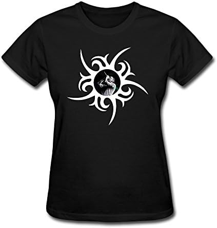 ALL4MUSIC Women's RIP Chester Bennington Linkin Park T-shirt - Black