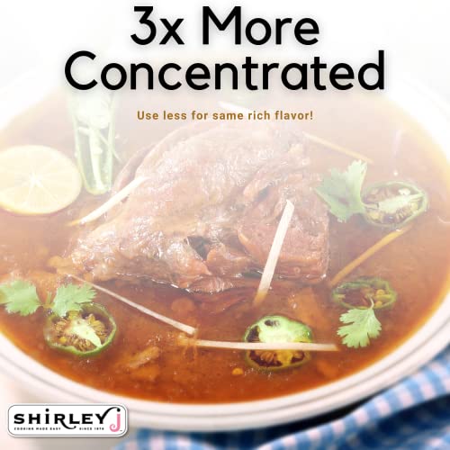 Shirley J Beef Bouillon Powder Flavor 1 LB. Concentrated Beef