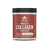 Ancient Nutrition Multi Collagen Protein Powder, 5 Types of Food Sourced Collagen, Providing Types I, II, III, V, and X, 16.2oz