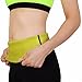 KIWI RATA Waist Trainer Sport Fat Burner Hot Shaper Tummy Girdle Corset Black Belt L