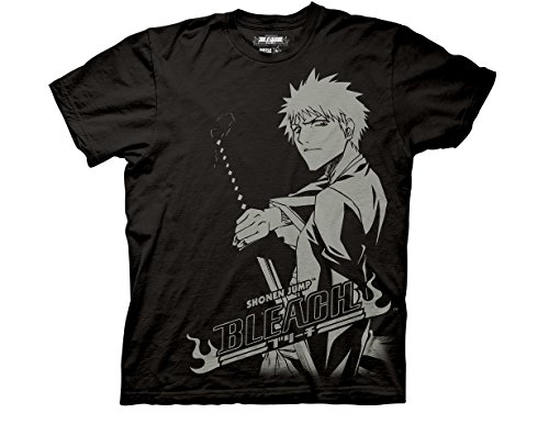 Ripple Junction Bleach Ichigo One Color Adult T-Shirt Medium Black