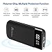 Power Bank 20000mAh Portable Charger Battery Pack 2 Output Ports Huge Capacity Backup Battery with LCD Display & Flashlight Compatible Smart Phone Almost All Android Phone and Others