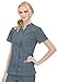 Landau ScrubZone 70224 Women's Crossover Tunic Steel Grey M