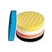 Fontic Deals Pad Buffing Foam Sponge Buffing Polishing Pad Kit Set for Car Polisher Sanding Polishing Buffing,Multi-ColorX5 PCS 7Inch
