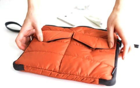 Brilliance Co Storage Bag Organizer Pouch Insert for Handbag, Tablet PC Bag - Orange