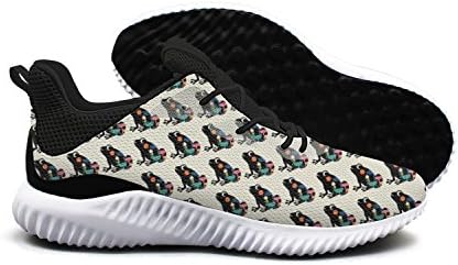 IGDLA Frog With Crescent Moon Shape Eye Bounce Mens Shock Absorbing Running Spikes Shoes