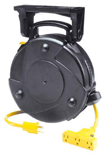 Alert Stamping 8050MP 50-Foot Cord Reel with Circuit Breaker
