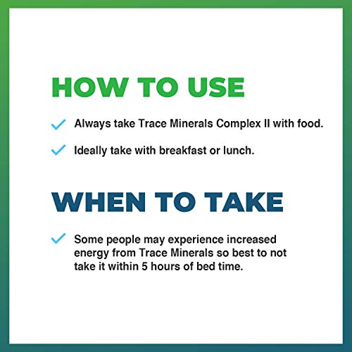 Seeking Health Trace Minerals Complex II, 30 Capsules, Iron and Copper