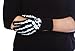 Simplicity Unisex Full/Half Finger Skeleton Gloves Glow in The Dark Knit Gloves