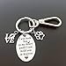 Pet Memorial Keychain- Personalized Loss of Pet Gift Stamped with Sympathy Poem and Paw Print Pendant for Family Dog Cat