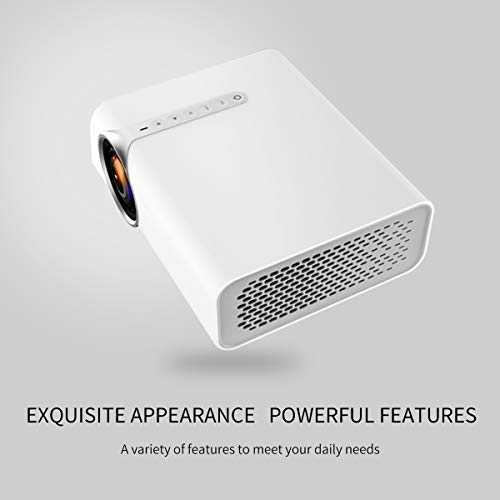Mini Projectors,lejiada Portable Video Projector 30000 Hours Multimedia Home Theater Movie Projector,Compatible with Full HD 1080P HDMI,VGA,USB,AV,Laptop,Smartphone
