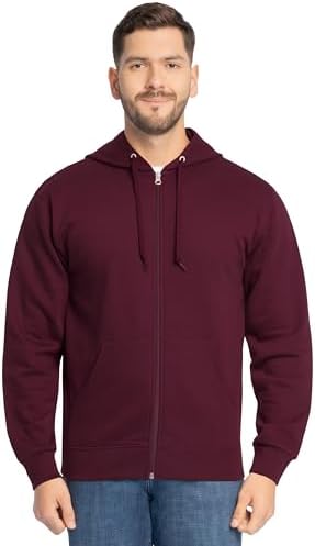 Fruit of the Loom Eversoft Fleece Hoodies, Pullover Full Zip