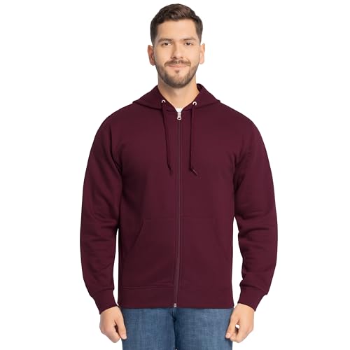 Fruit of the Loom Men's Eversoft Fleece Sweatshirts & Hoodies, Moisture Wicking…