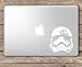 FN-2187 Finn Helmet Stormtropper Star Wars - Apple Macbook Laptop Vinyl Sticker Decal