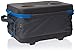 Kelty Folding Cooler - Small, Smoke/Paradise Blue (24668516SM)