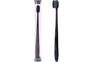 Ultra Soft-Bristled Adult Toothbrush with Micro-Nano 20000 Bristles Teeth Cleaning Brush Pure Color Comfortable Handle Toothb