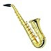 LEANO Creative Small Sax-Shape Metal Mini Sacks Pipe Photographs
