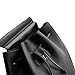 COCIFER Women's Leather Black Backpack Purse School Casual Daypack Top Tote Bags