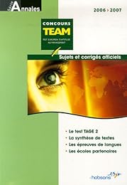 Annales TEAM