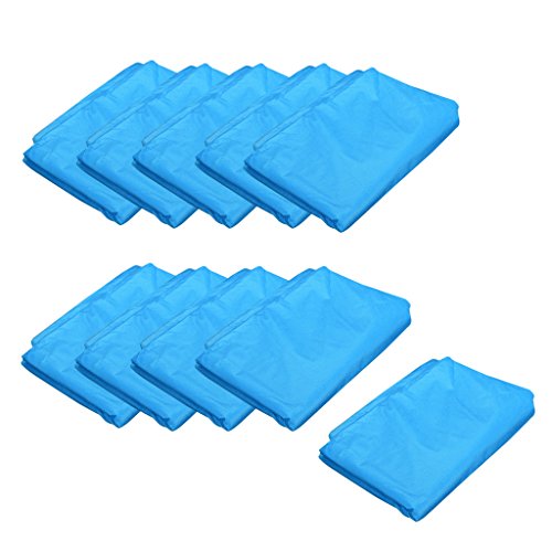 image for D DOLITY Pack 10pcs Disposable Bed Sheets Non-Woven Waterproof Bed Cov